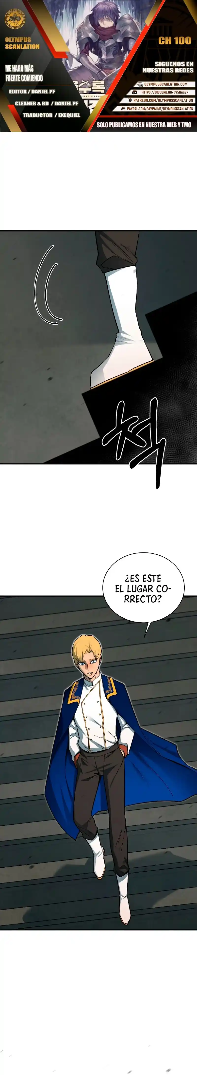 ¡Me Fortalezco Comiendo: Chapter 100 - Page 1