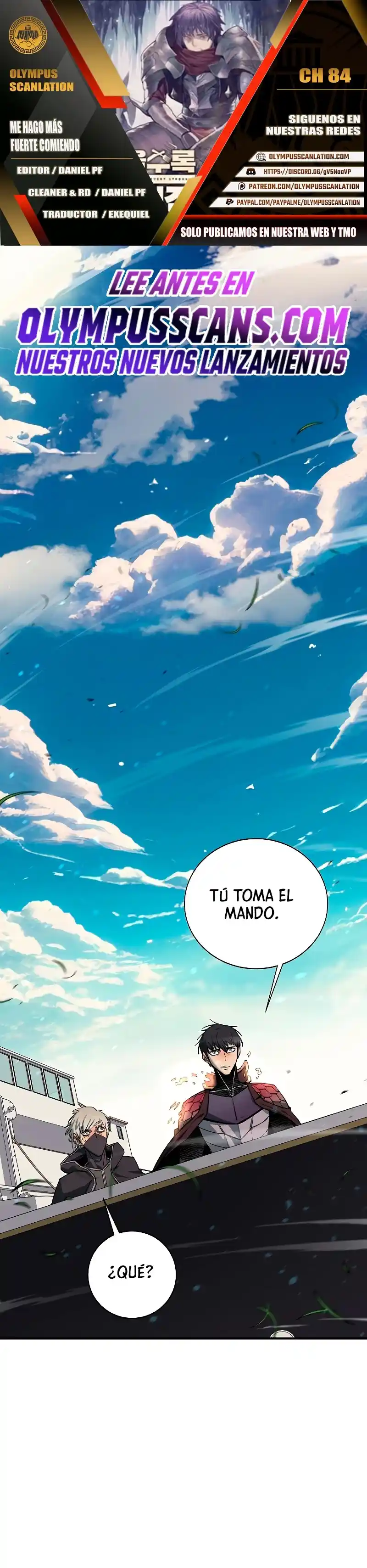 ¡Me Fortalezco Comiendo: Chapter 84 - Page 1