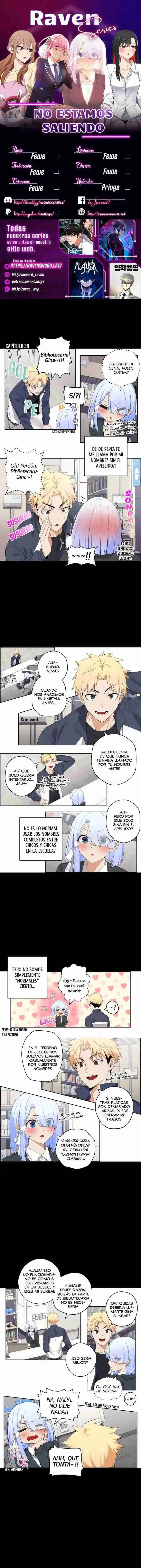 ¡No Estamos Saliendo: Chapter 38 - Page 1