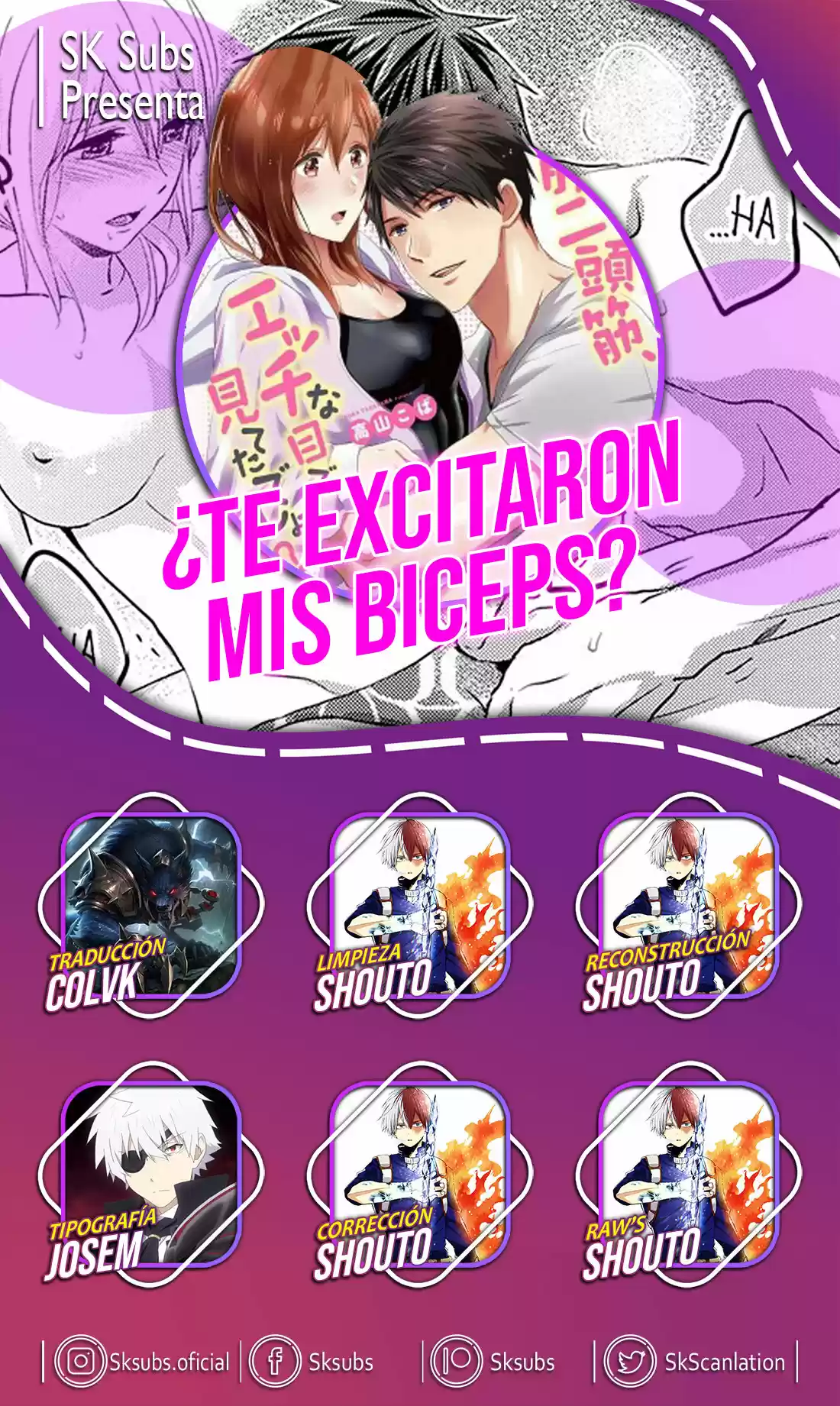 ¿Te Excitaron Mis Biceps: Chapter 9 - Page 1