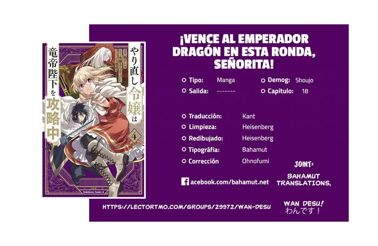 ¡Vence Al Emperador Dragón En ésta Ronda, Señorita: Chapter 18 - Page 1