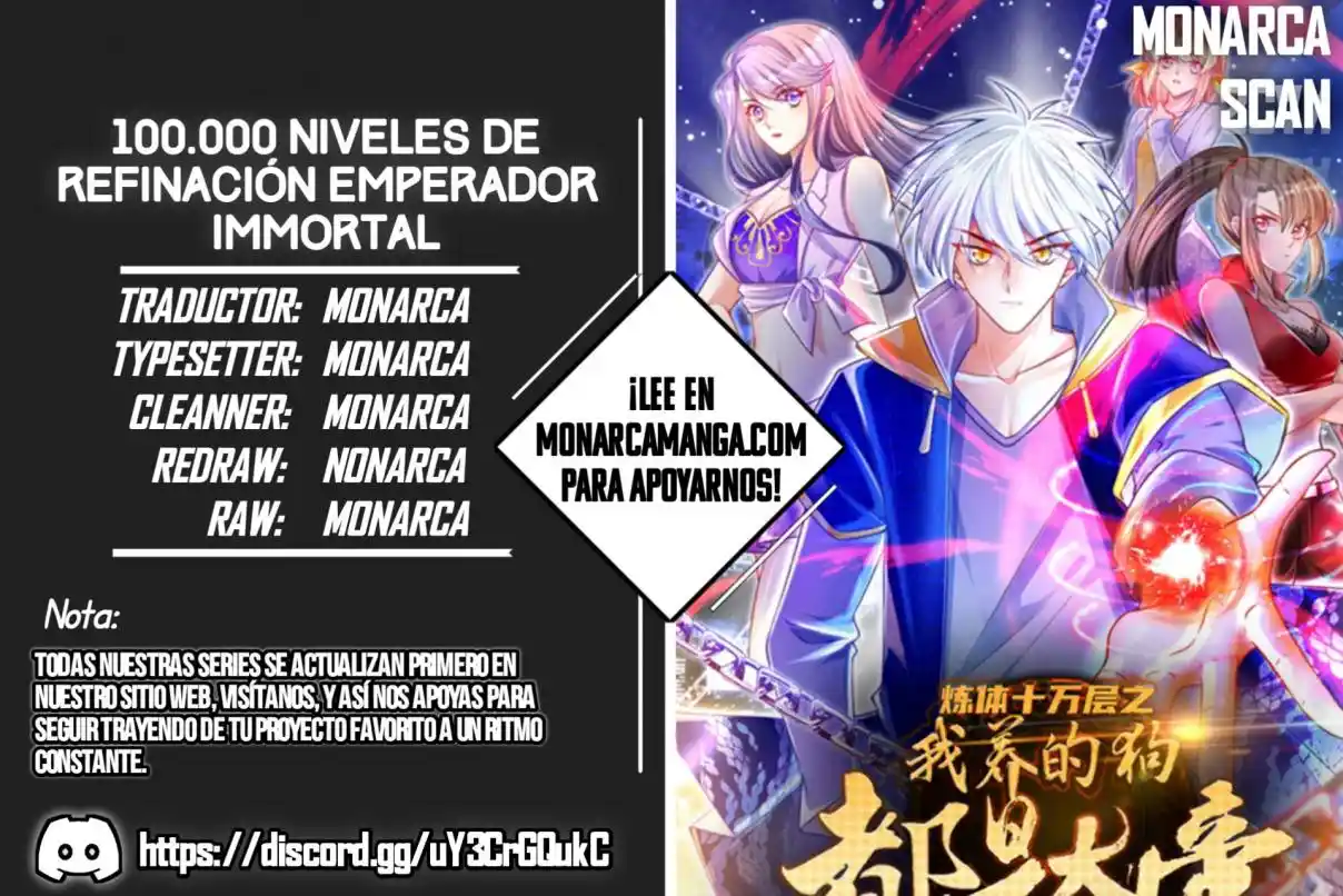 100.000 Niveles De Refinación: Emperador Inmortal.: Chapter 218 - Page 1