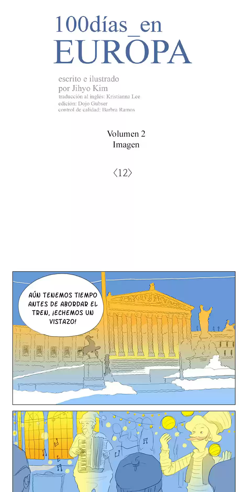 100 Days In Europe: Chapter 12 - Page 1