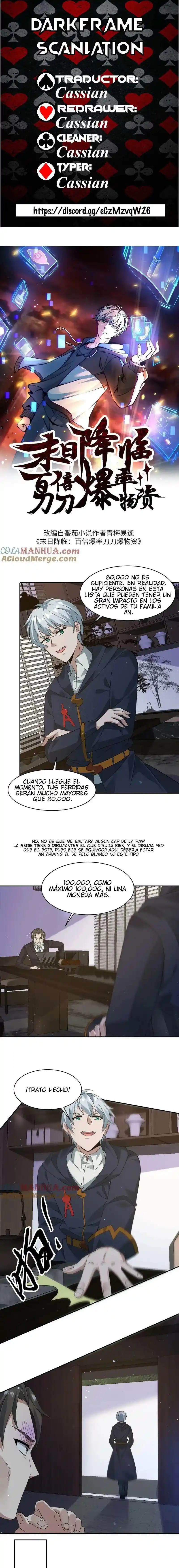 100% De Drop Rate En El Apocalipsis: Chapter 124 - Page 1