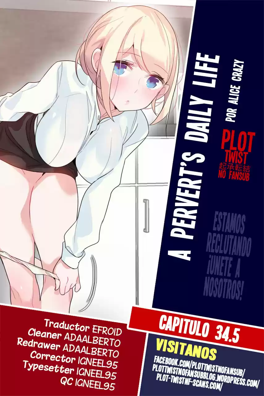 A pervert's daily life: Chapter 34.5 - Page 1