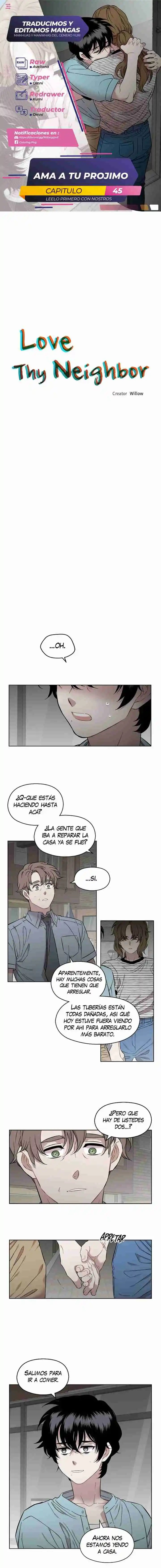 Ama A Tu Prójimo: Chapter 45 - Page 1