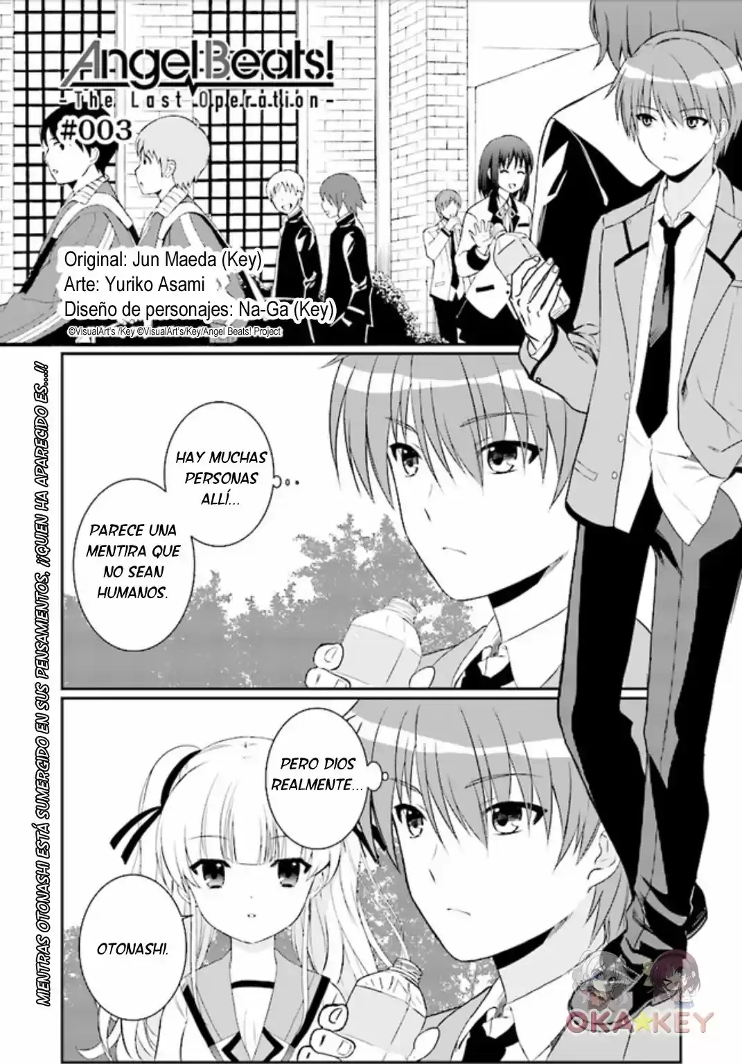 Angel Beats!: The Last Operation: Chapter 3 - Page 1