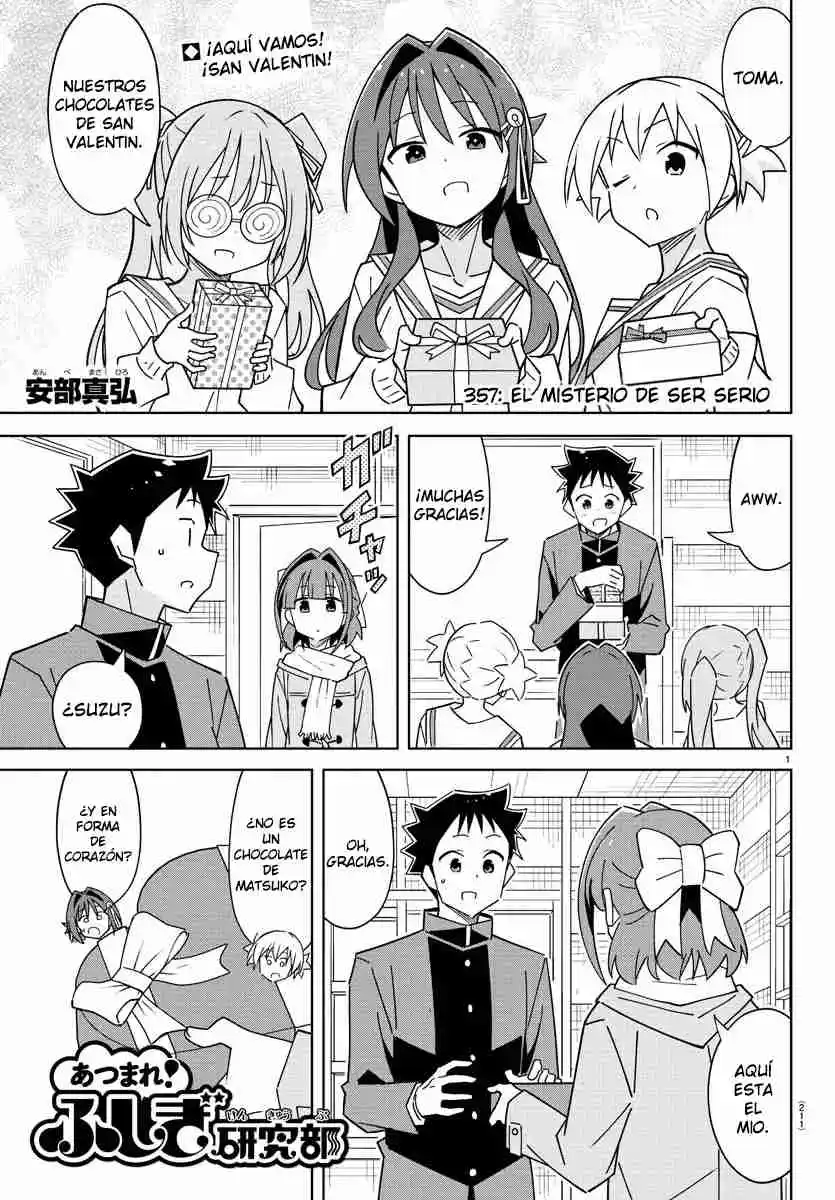 Atsumare! Fushigi Kenkyuubu: Chapter 357 - Page 1