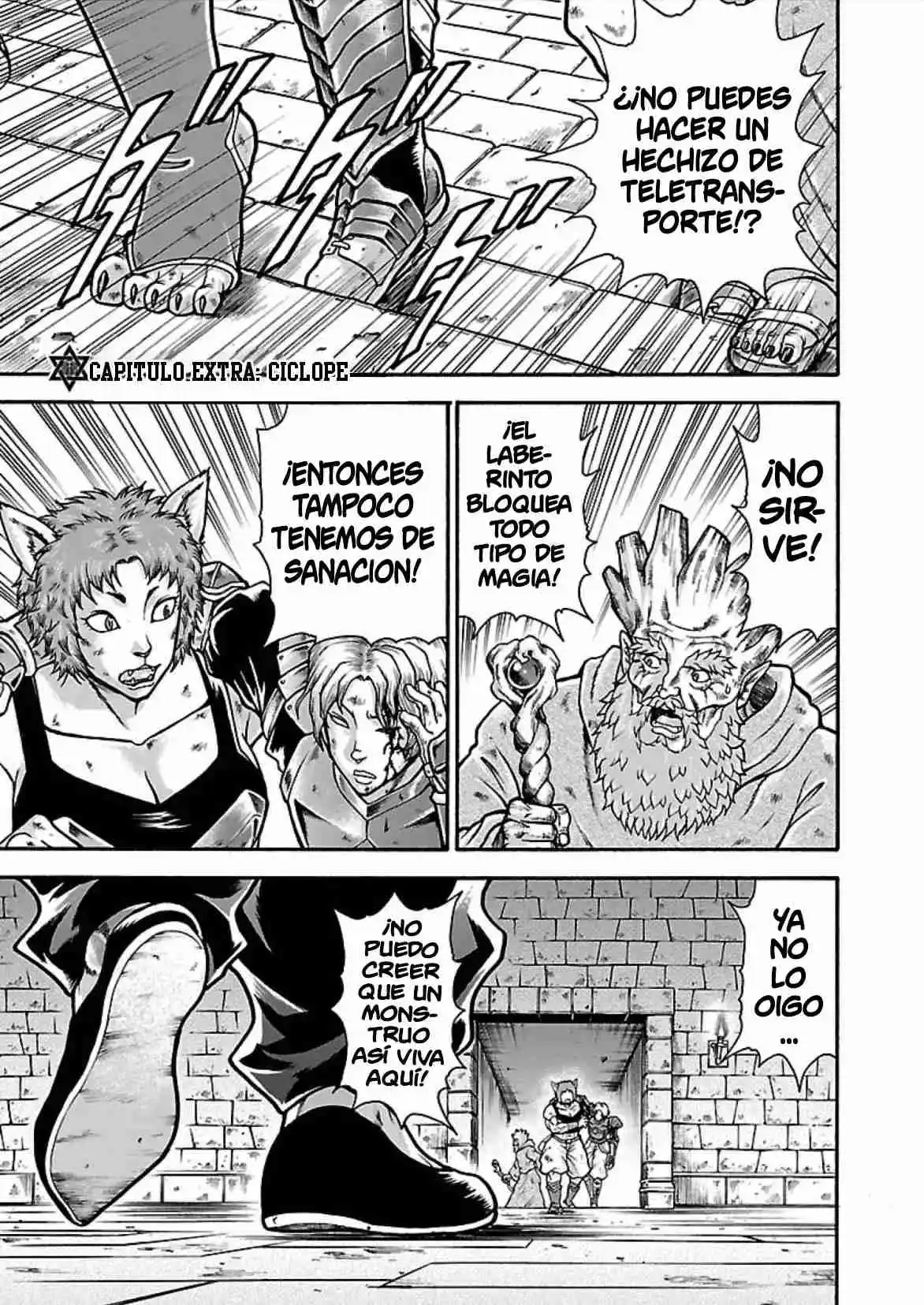 Baki Gaiden - Retsu Kaioh Isekai Tensei Shitemo Ikkō Kamawan: Chapter 16 - Page 1