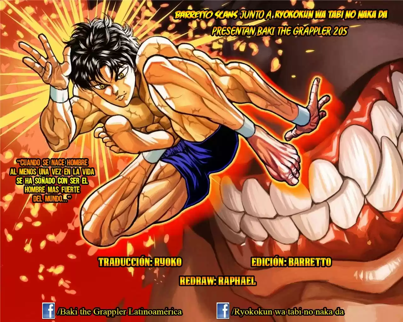 BAKI THE GRAPPLER: Chapter 205 - Page 1