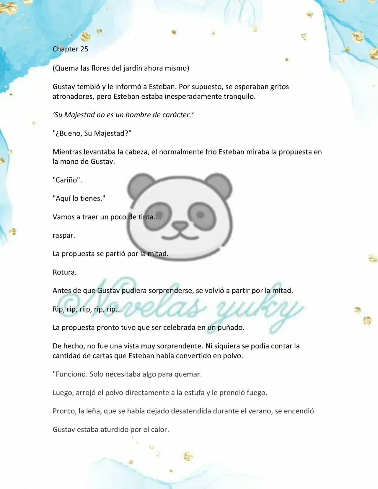 BEBE TIRANA (Novela: Chapter 25 - Page 1