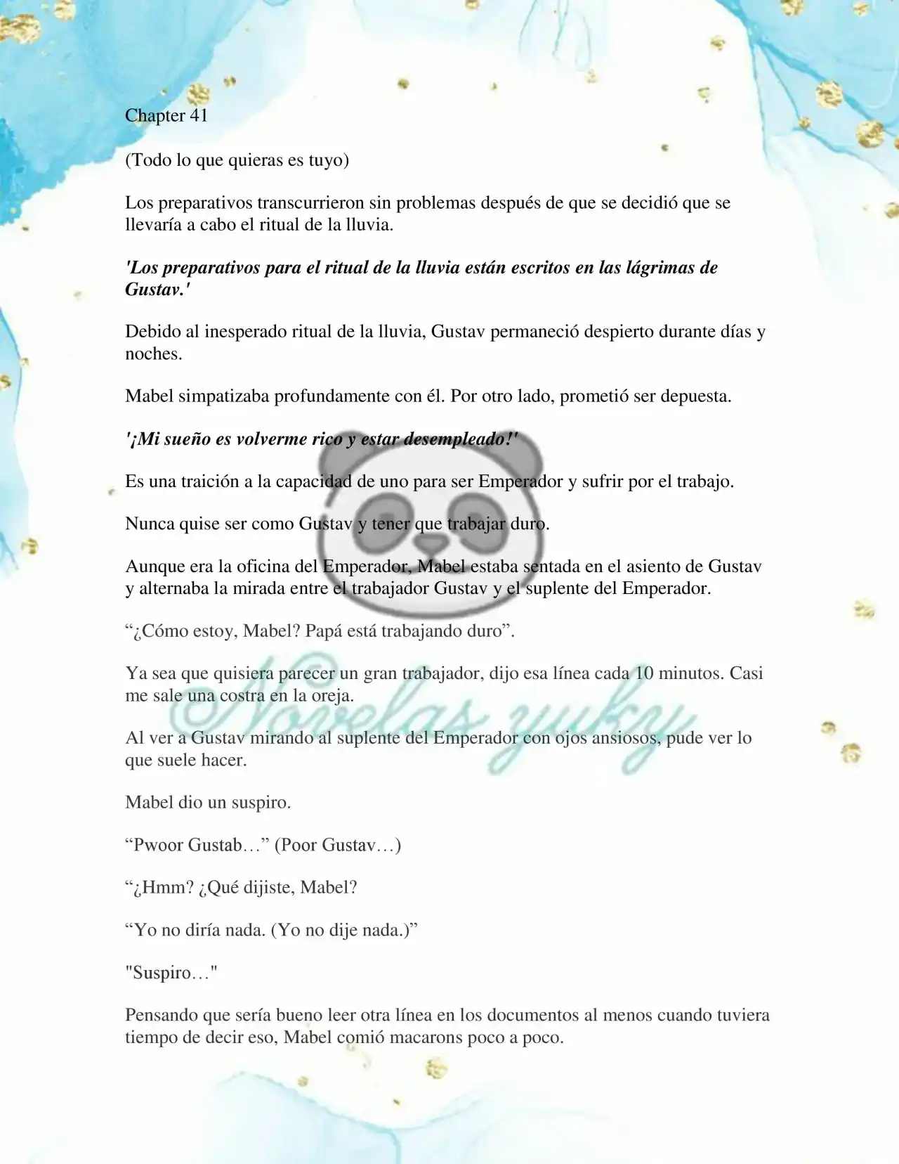 BEBE TIRANA (Novela: Chapter 41 - Page 1