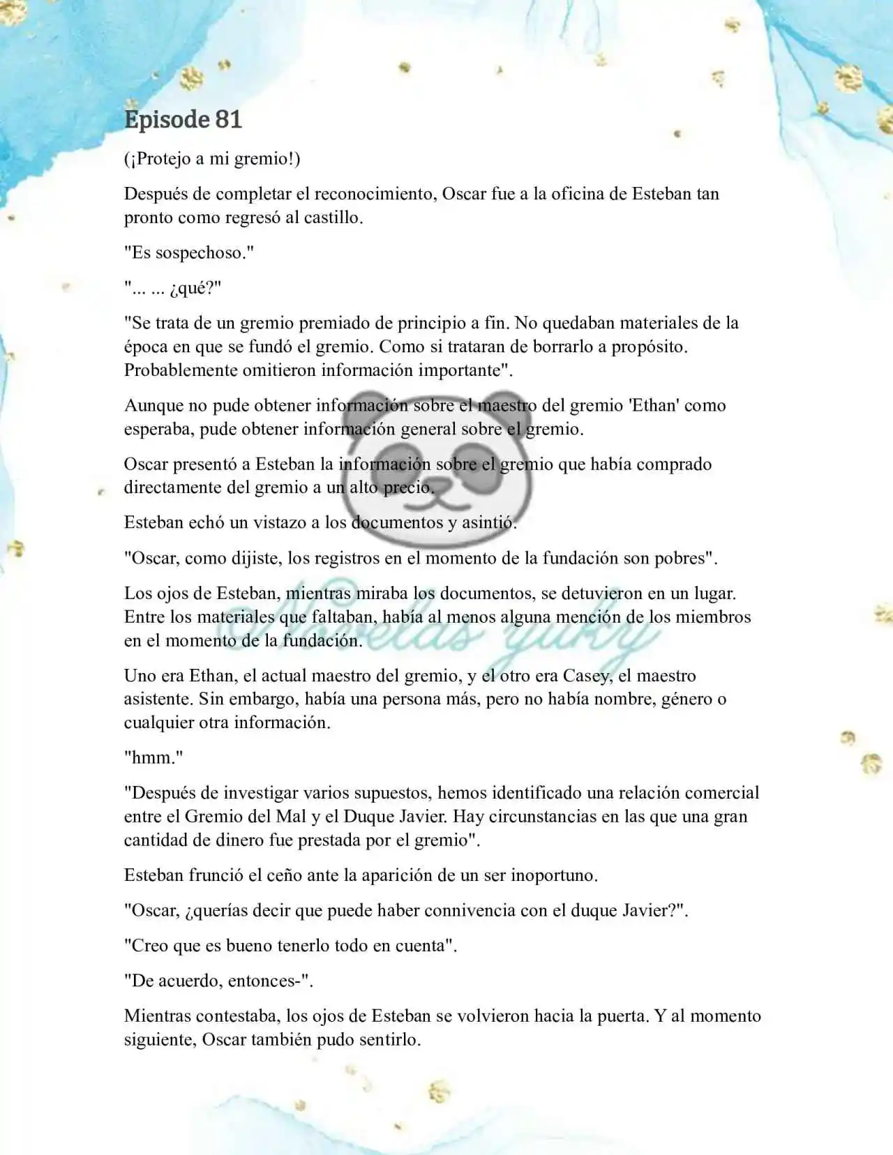 BEBE TIRANA (Novela: Chapter 81 - Page 1