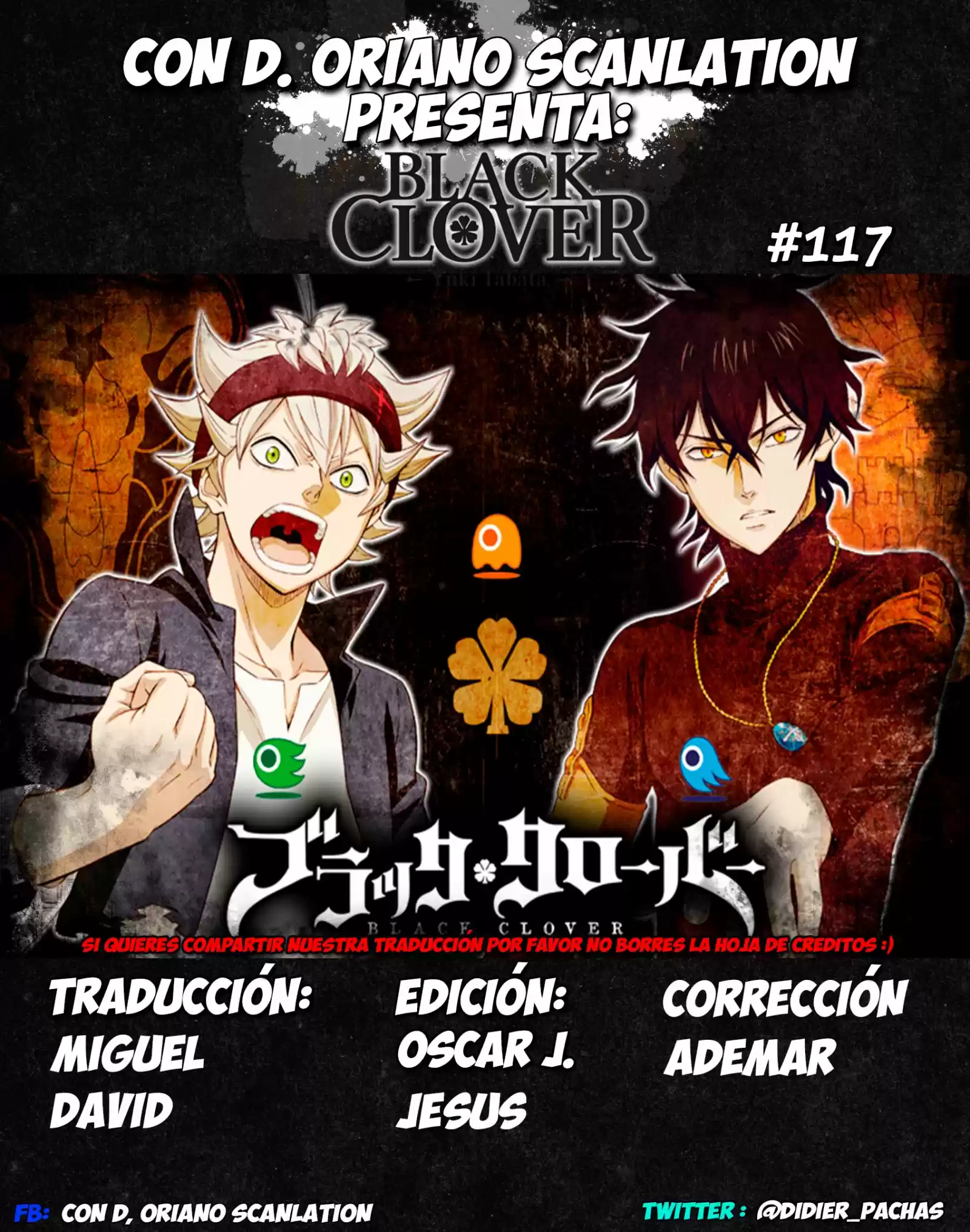 Black Clover: Chapter 117 - Page 1