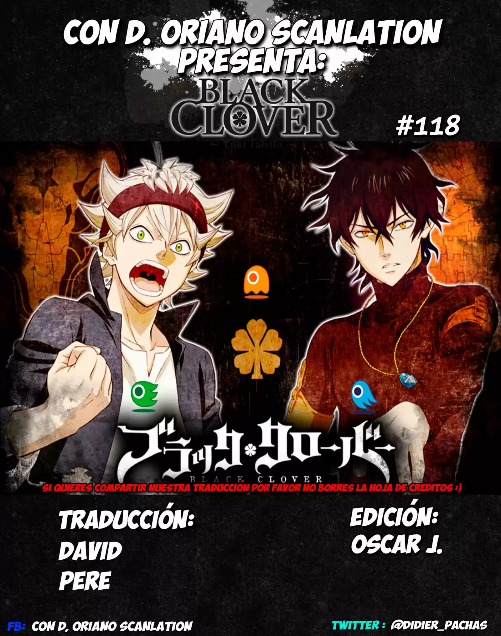 Black Clover: Chapter 118 - Page 1