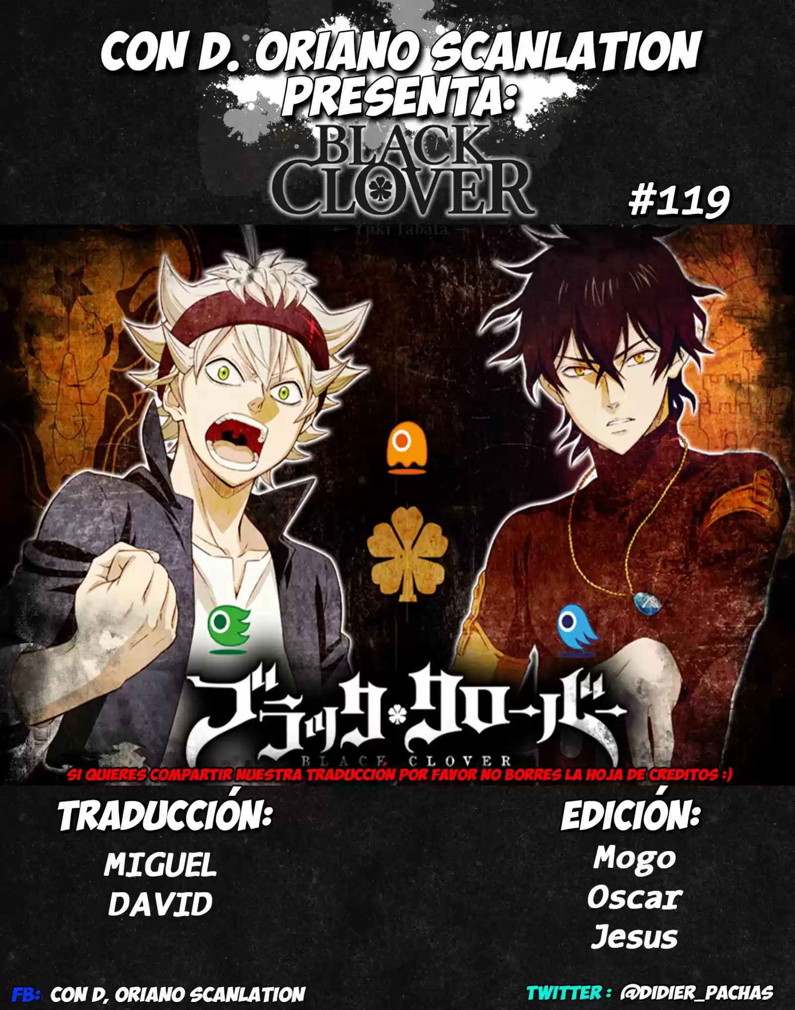 Black Clover: Chapter 119 - Page 1