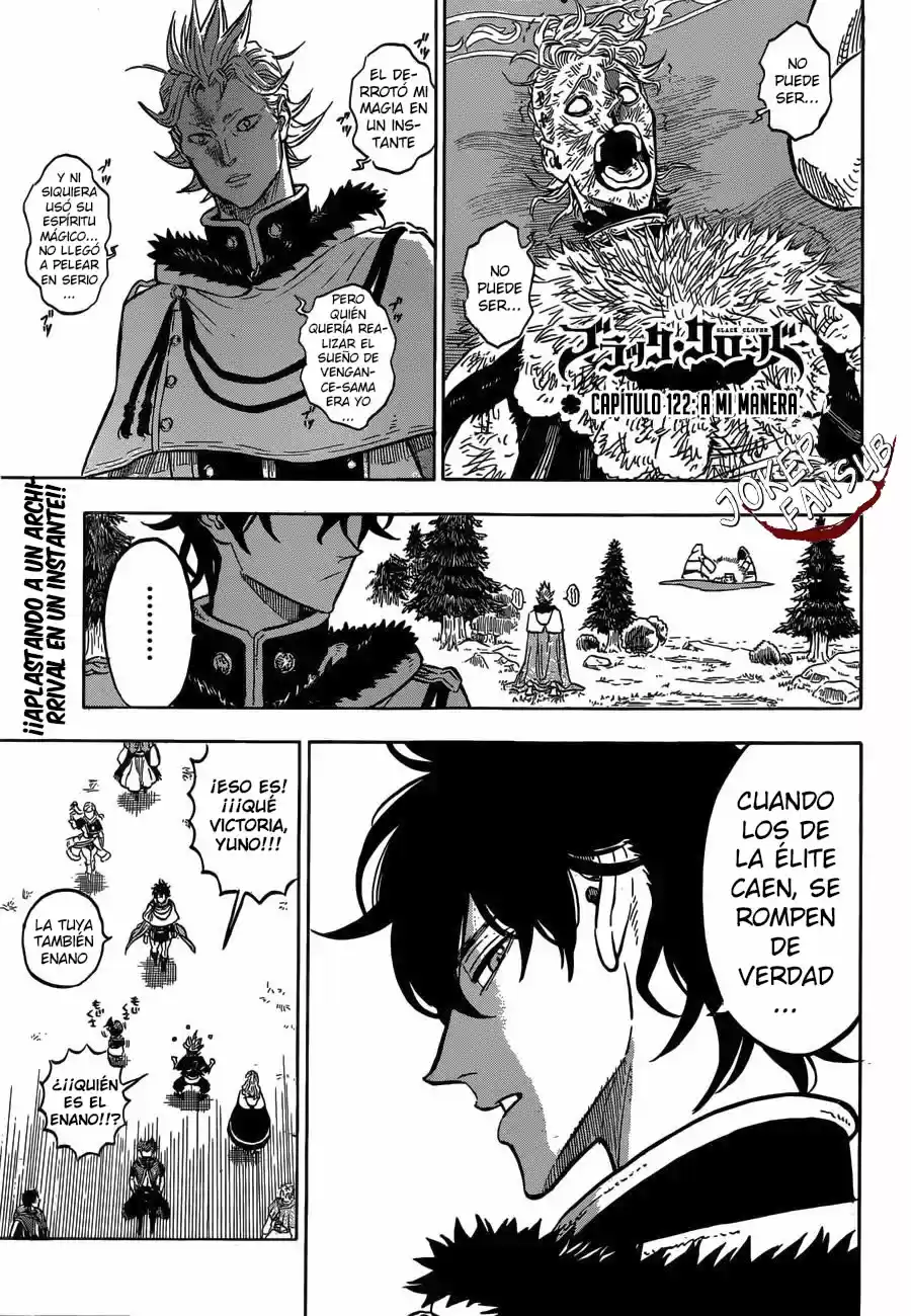 Black Clover: Chapter 122 - Page 1