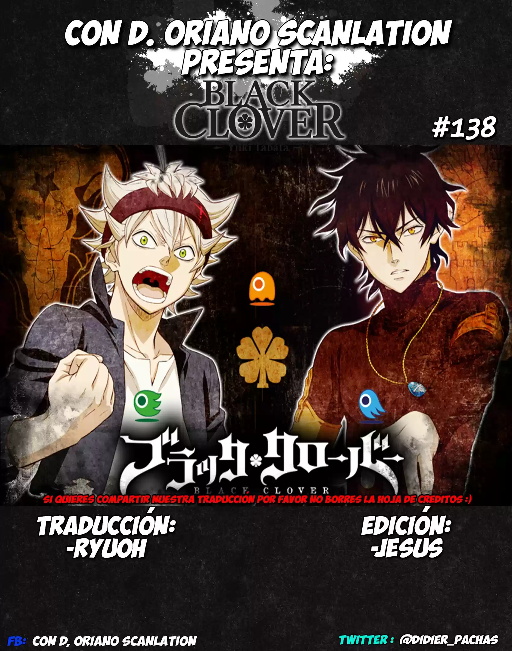 Black Clover: Chapter 138 - Page 1