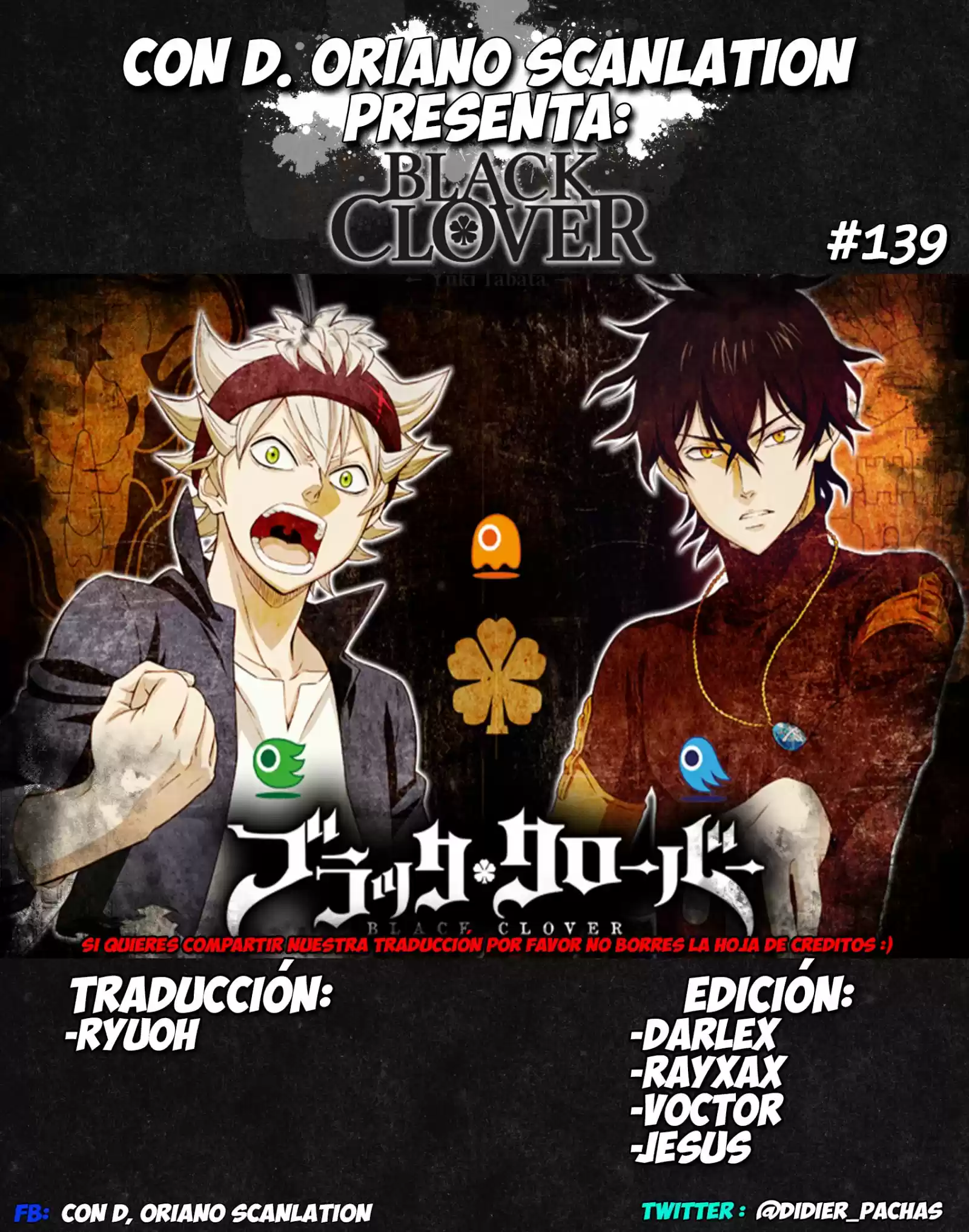 Black Clover: Chapter 139 - Page 1