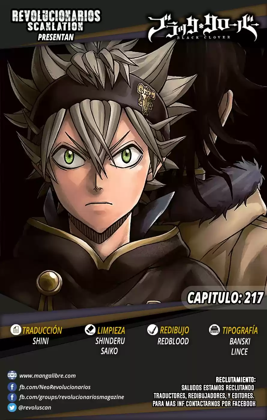 Black Clover: Chapter 217 - Page 1
