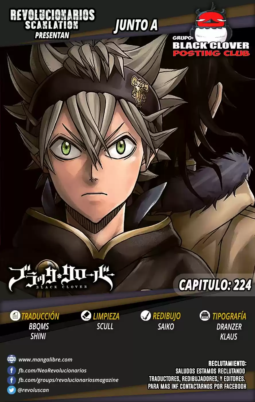 Black Clover: Chapter 224 - Page 1