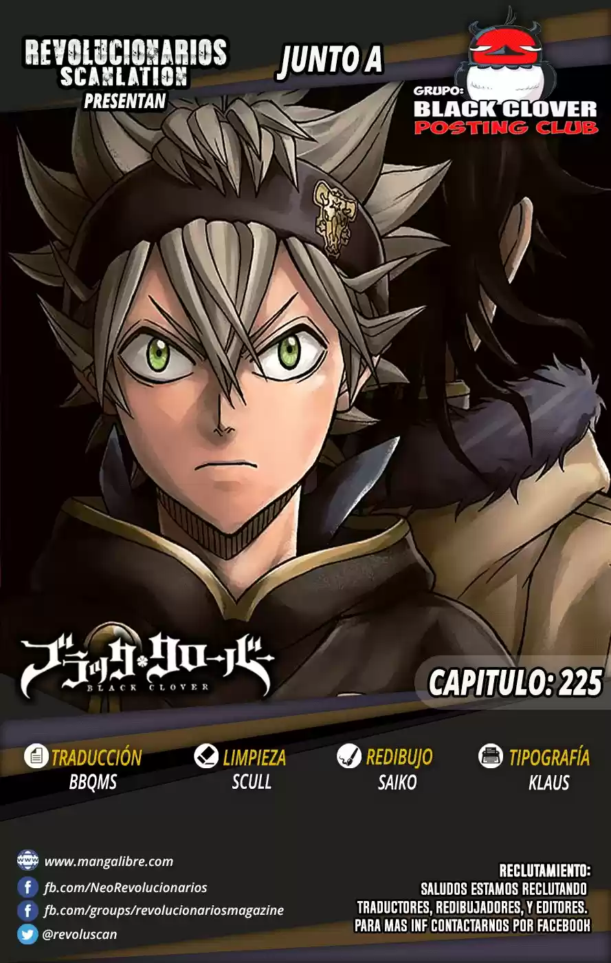 Black Clover: Chapter 225 - Page 1