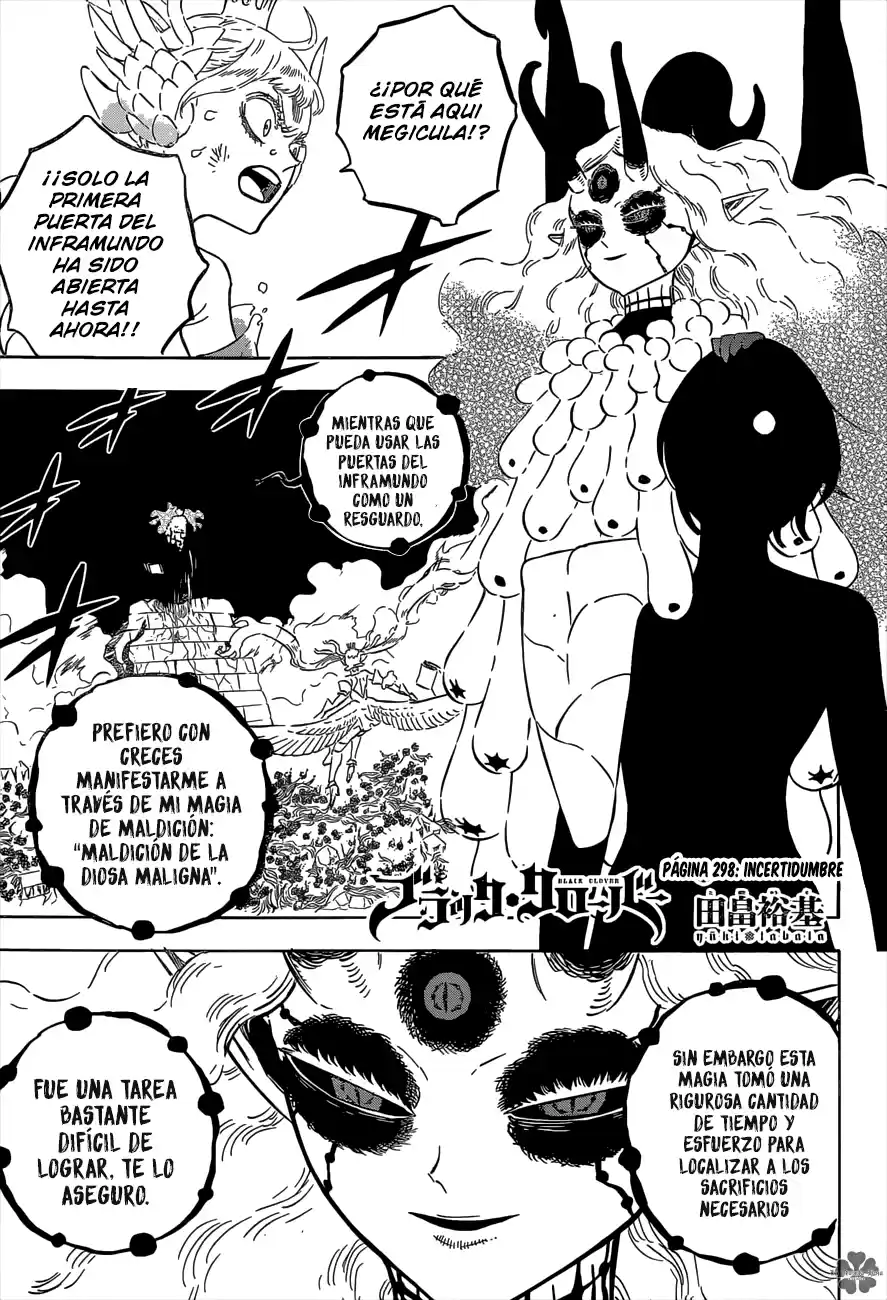 Black Clover: Chapter 298 - Page 1