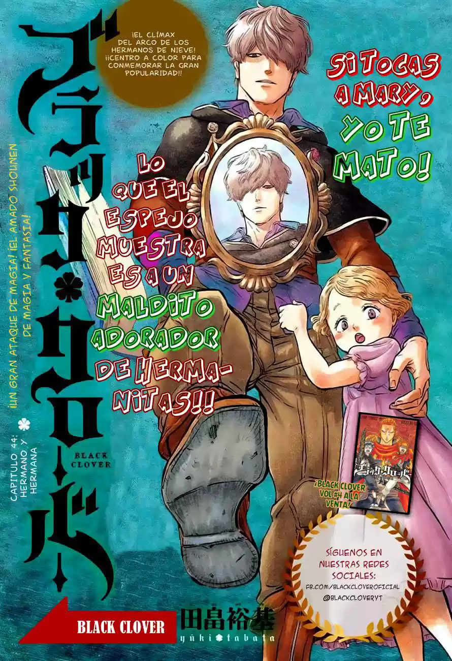 Black Clover: Chapter 44 - Page 1