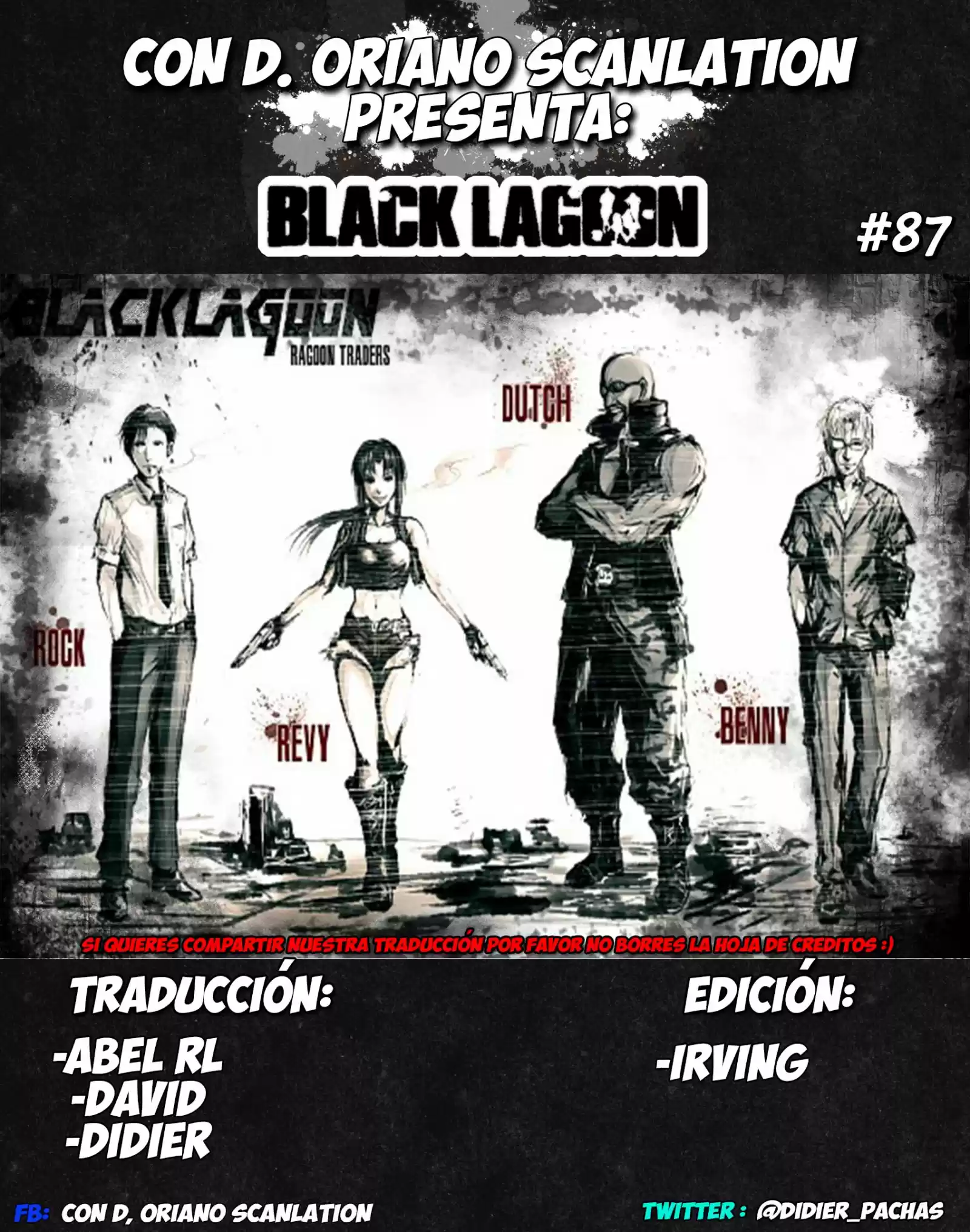 Black Lagoon: Chapter 87 - Page 1