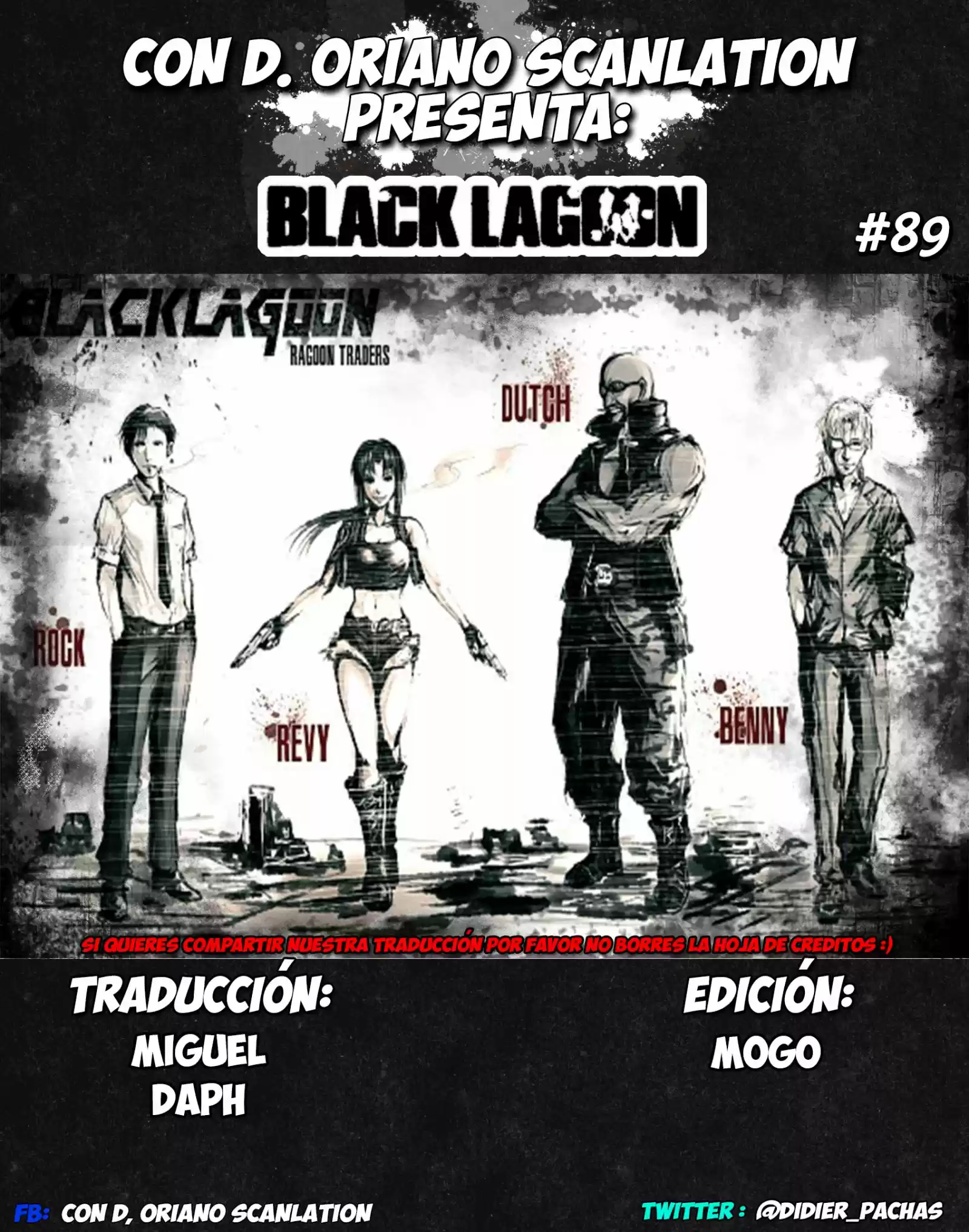 Black Lagoon: Chapter 89 - Page 1