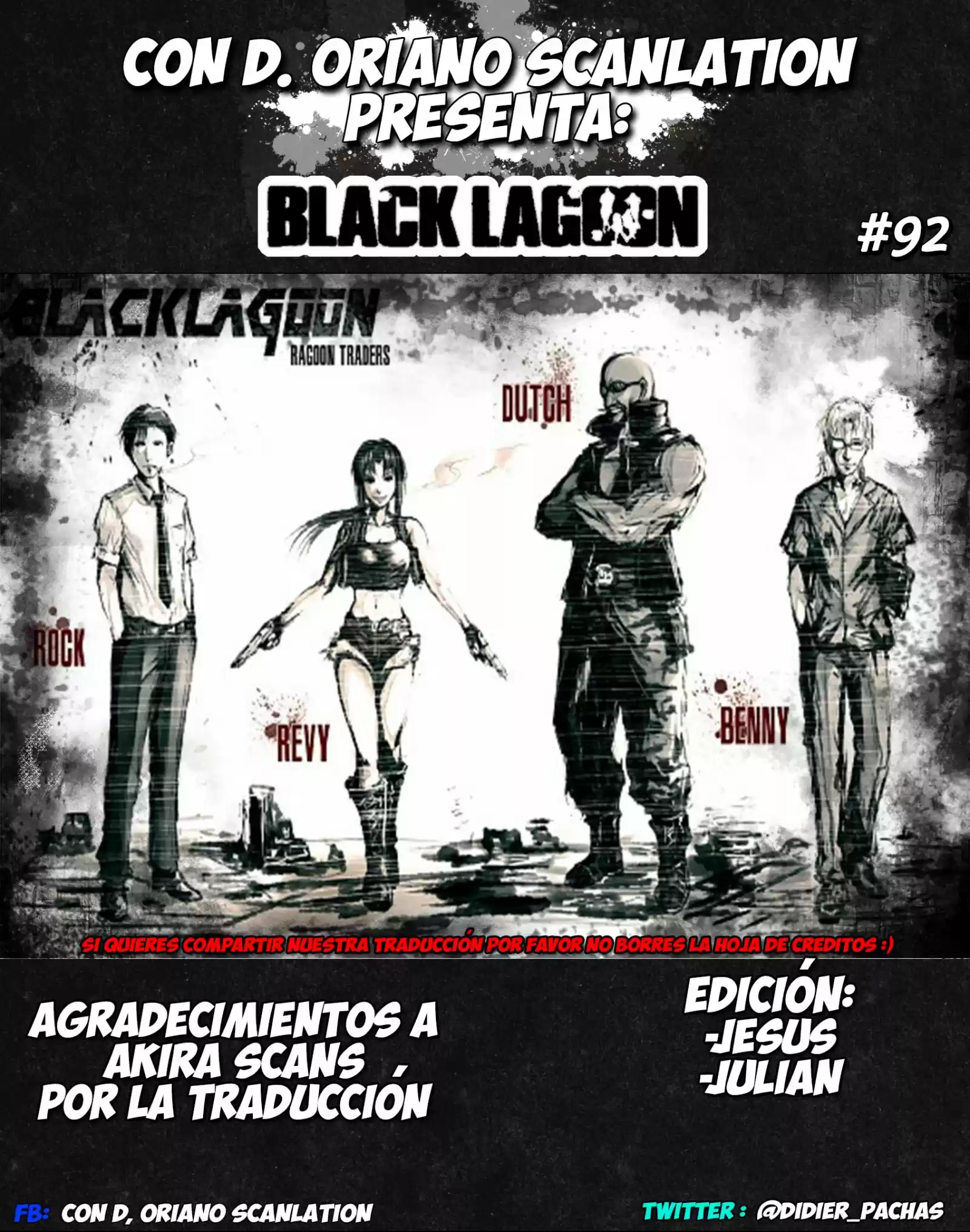 Black Lagoon: Chapter 92 - Page 1