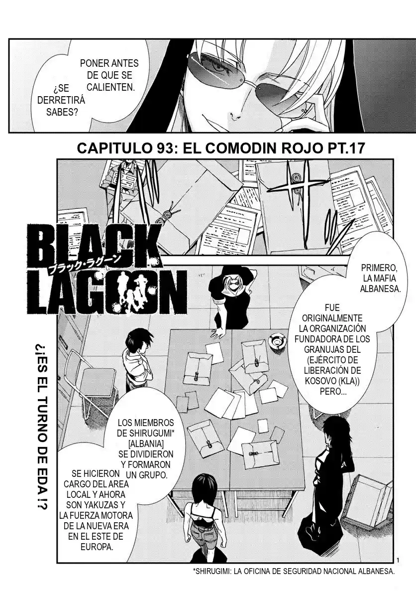 Black Lagoon: Chapter 93 - Page 1