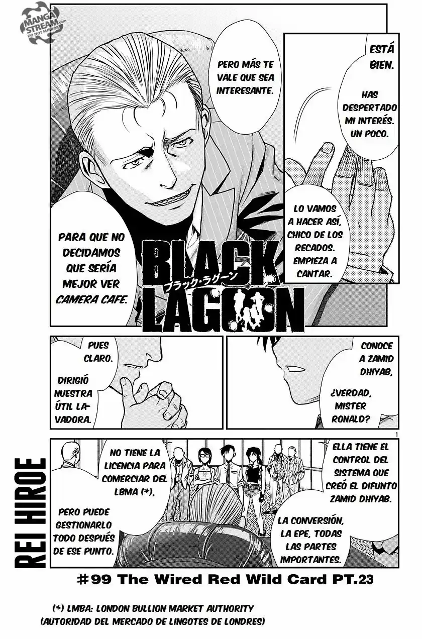 Black Lagoon: Chapter 99 - Page 1