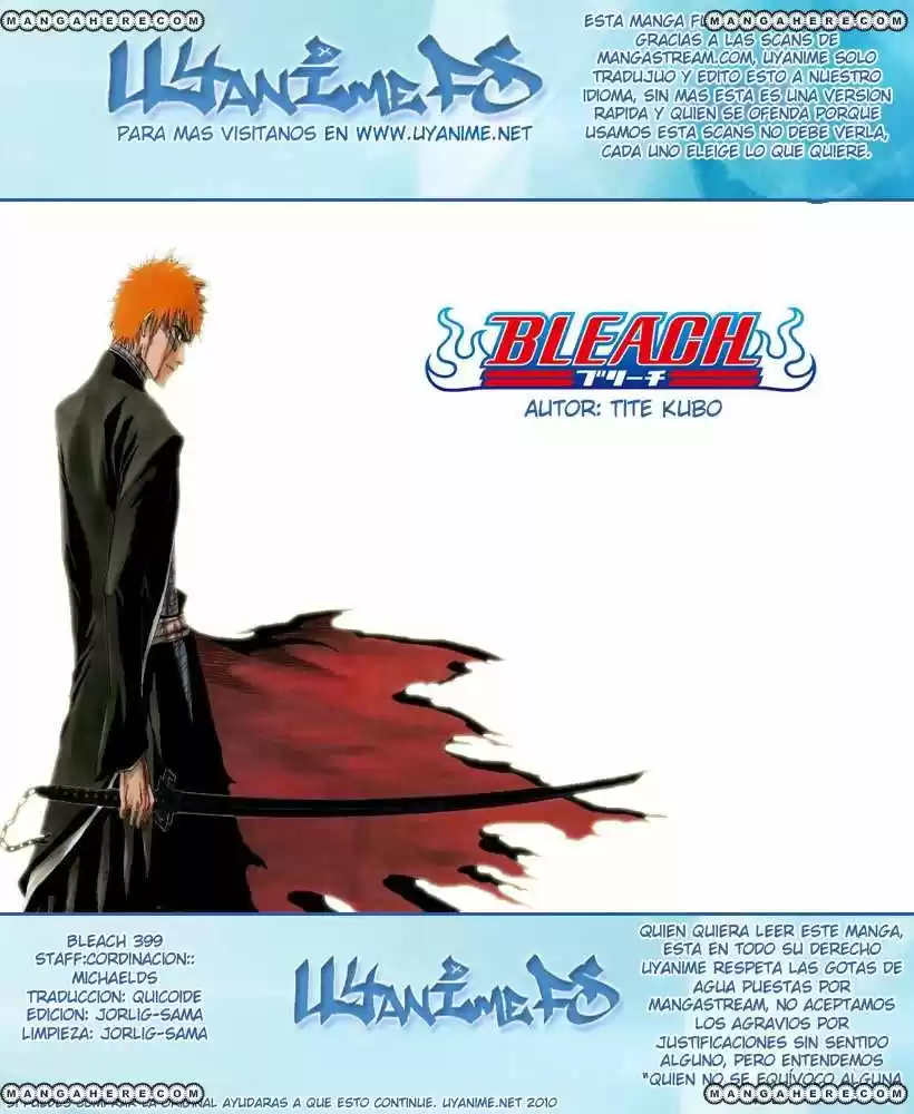 Bleach: Chapter 399 - Page 1