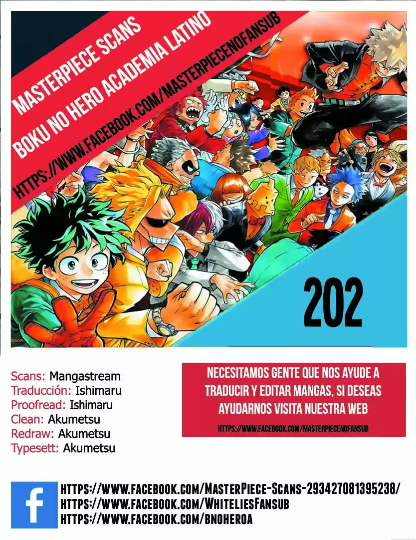 Boku no Hero Academia: Chapter 202 - Page 1