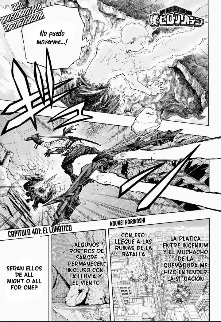 Boku no Hero Academia: Chapter 403 - Page 1