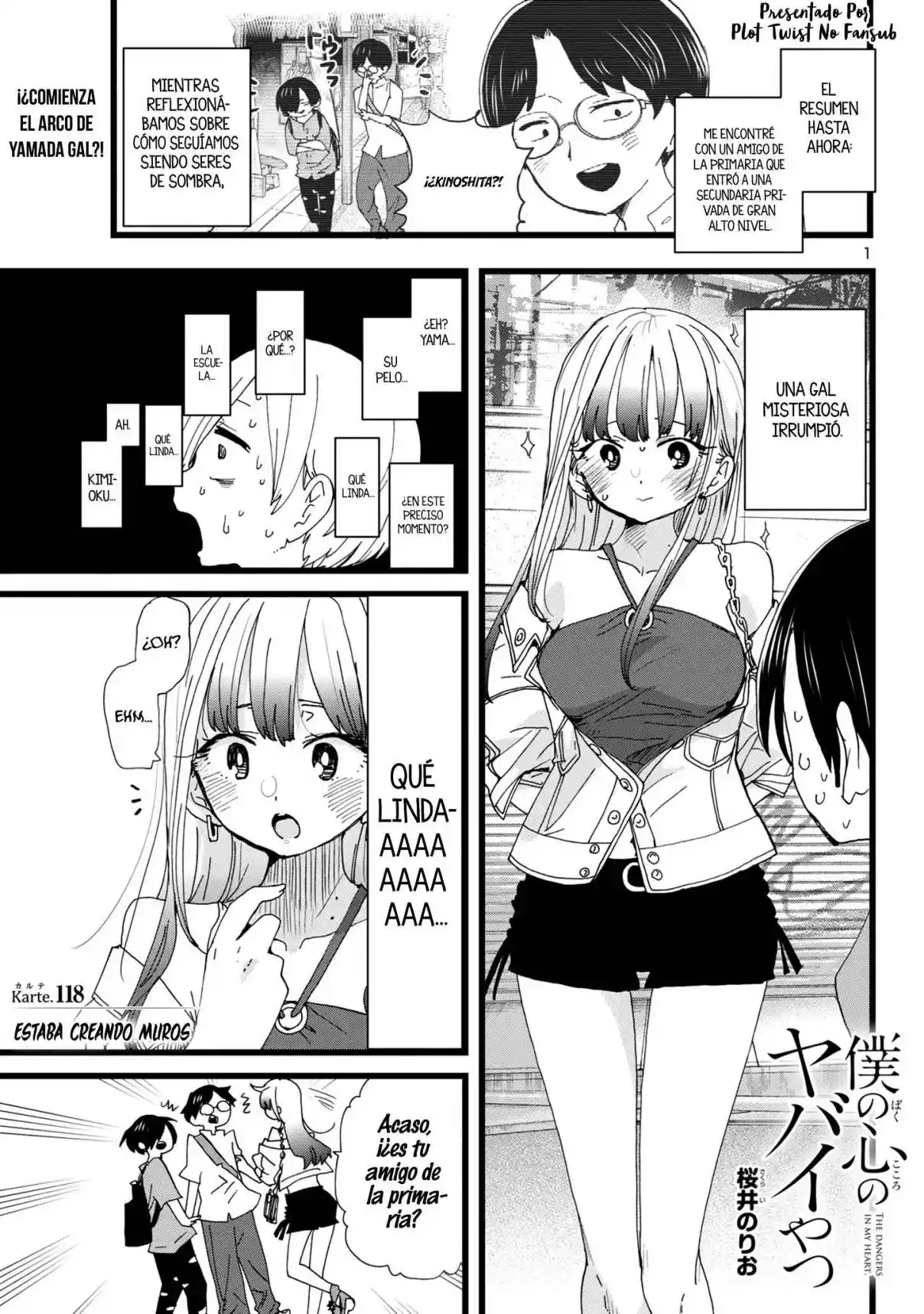 Boku No Kokoro No Yabai Yatsu: Chapter 118 - Page 1