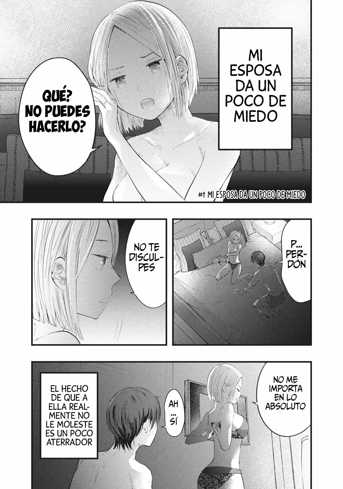 Boku No Okusan Wa Chotto Kowai (Serialización: Chapter 1 - Page 1