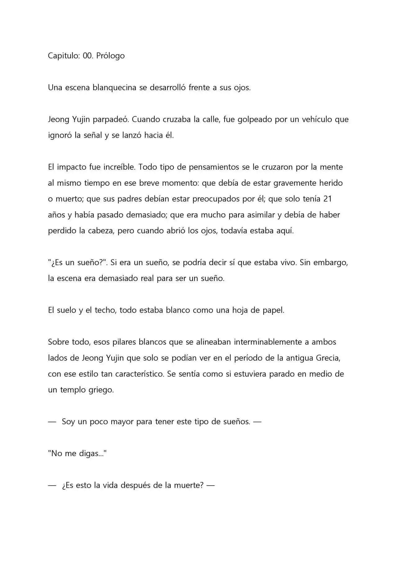 Cariño, Cariño, Cariño (Novela: Chapter 0 - Page 1