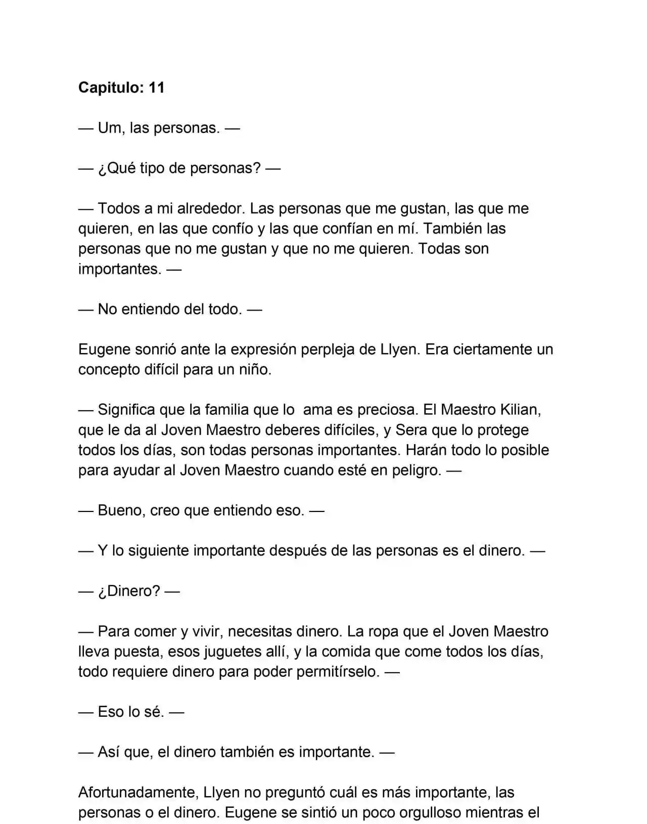 Cariño, Cariño, Cariño (Novela: Chapter 11 - Page 1