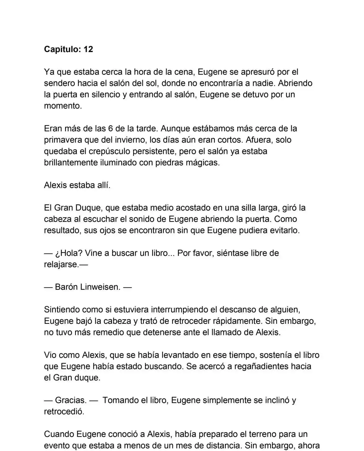 Cariño, Cariño, Cariño (Novela: Chapter 12 - Page 1