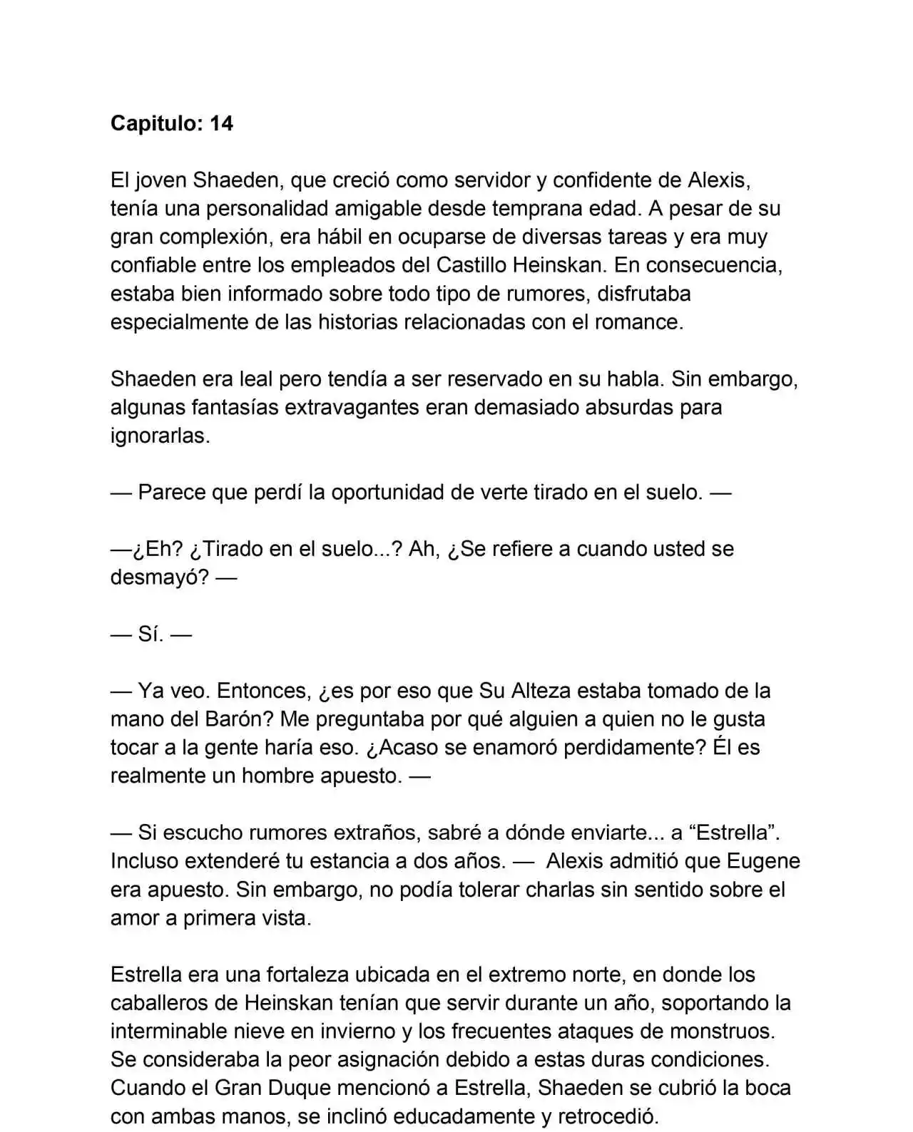 Cariño, Cariño, Cariño (Novela: Chapter 14 - Page 1