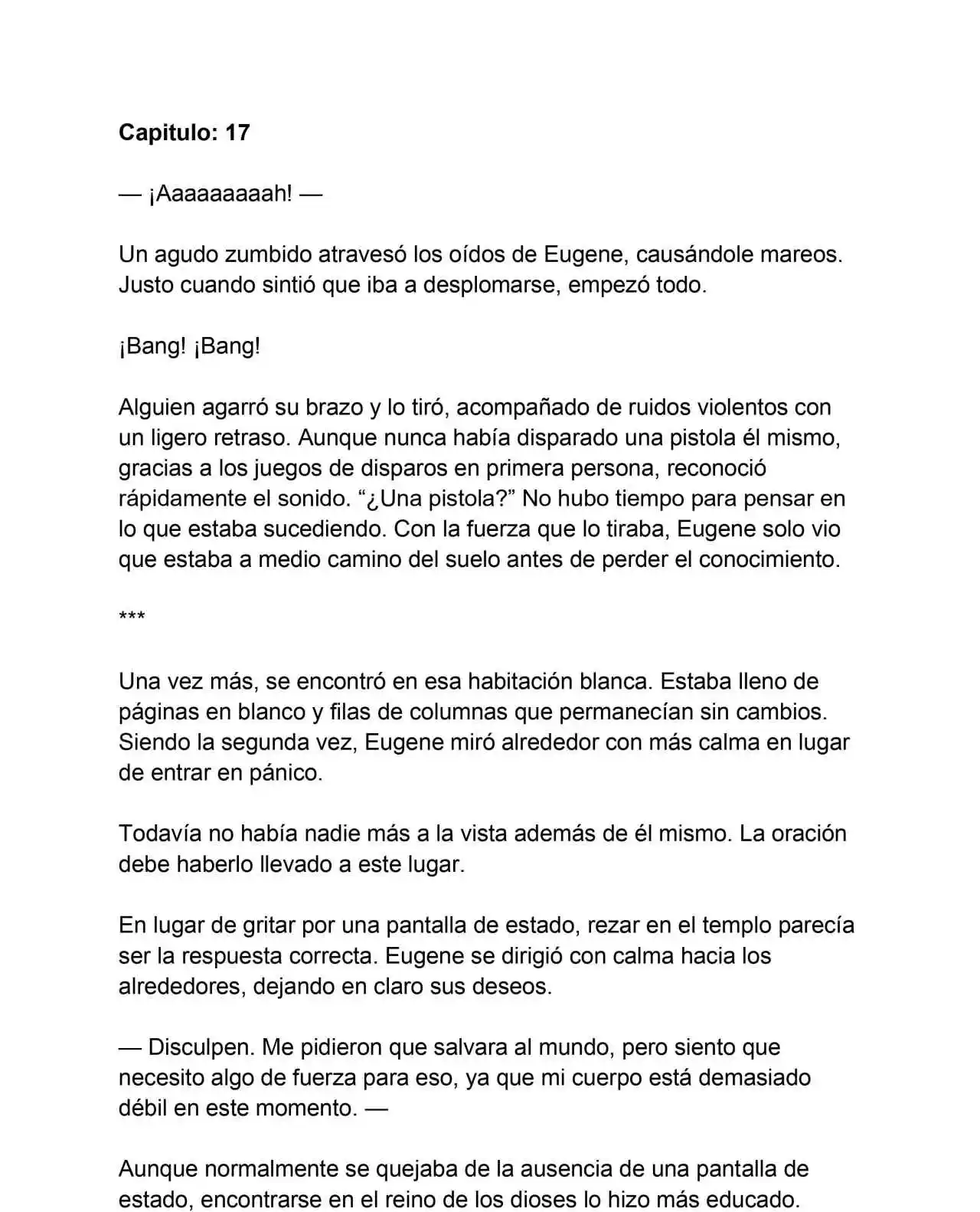 Cariño, Cariño, Cariño (Novela: Chapter 17 - Page 1