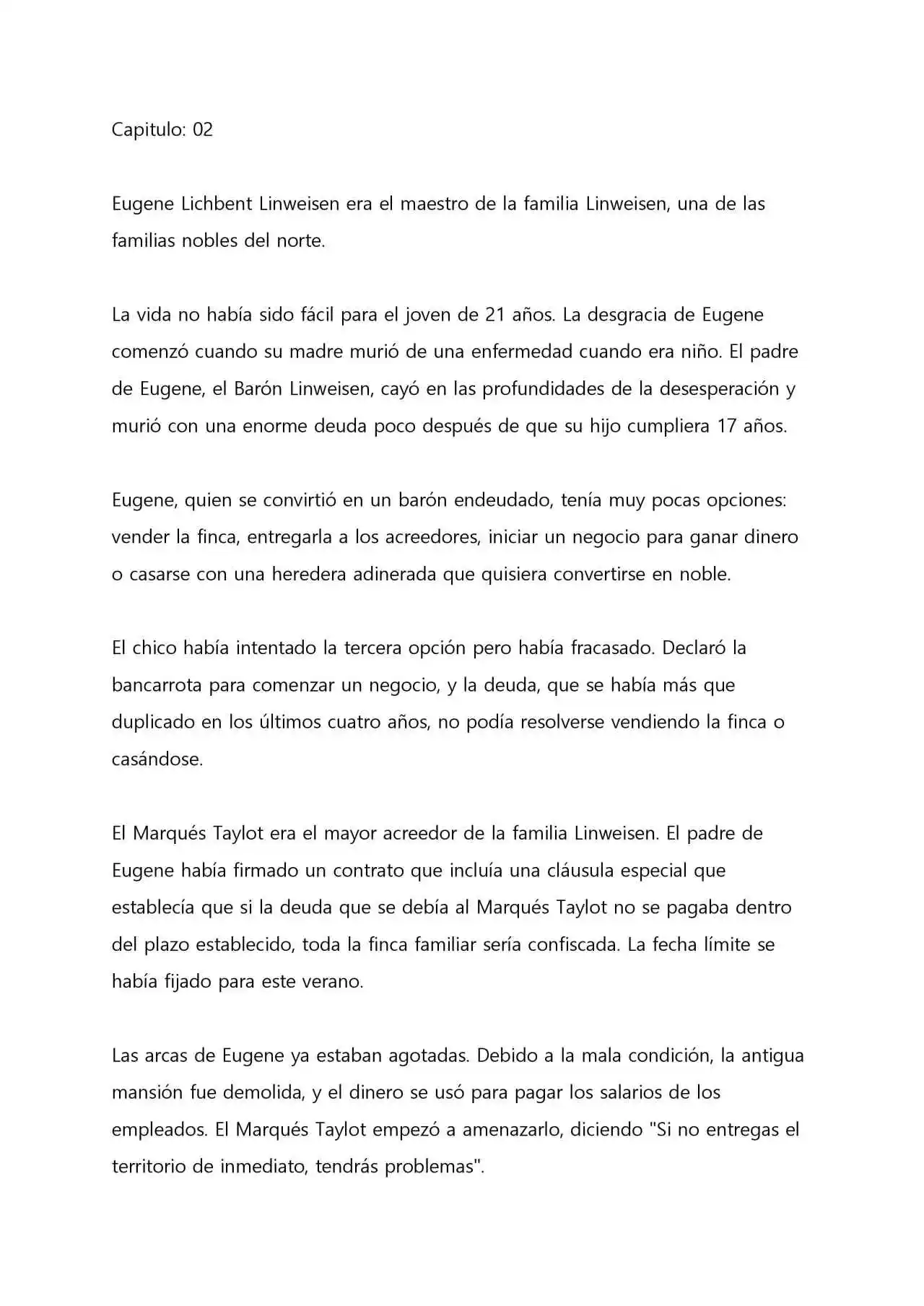 Cariño, Cariño, Cariño (Novela: Chapter 2 - Page 1