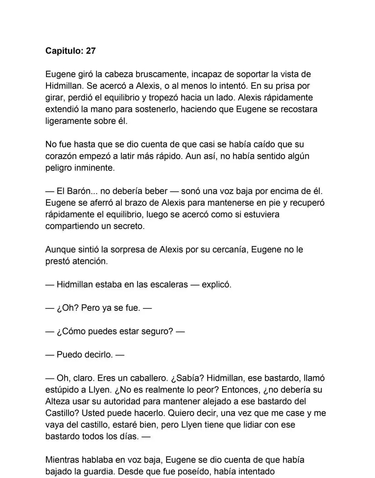 Cariño, Cariño, Cariño (Novela: Chapter 27 - Page 1