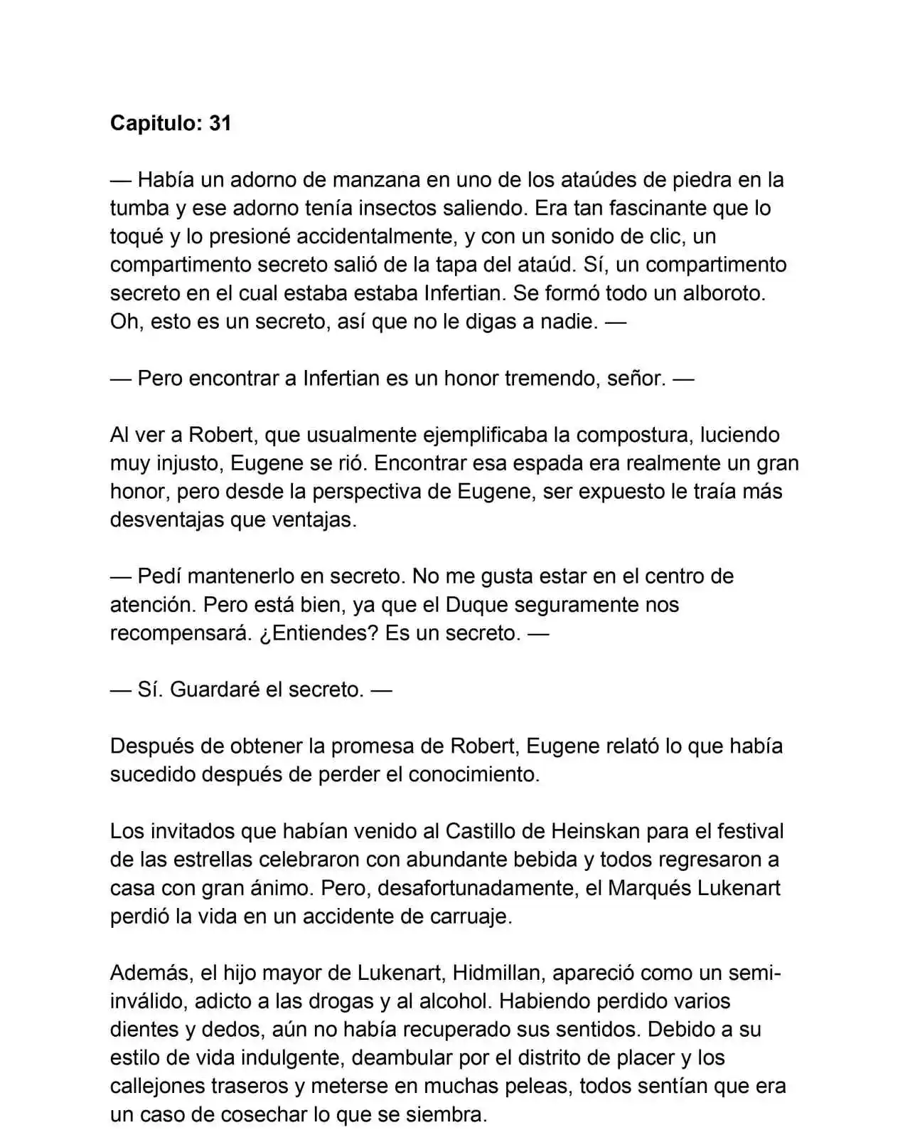 Cariño, Cariño, Cariño (Novela: Chapter 31 - Page 1