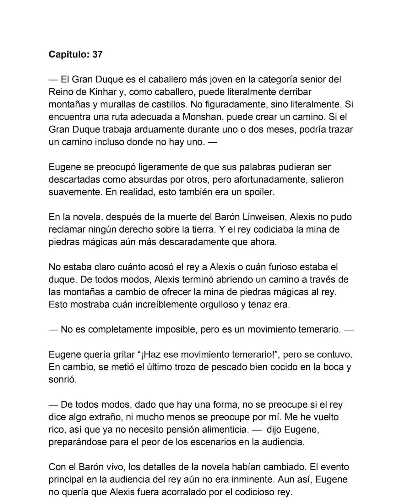 Cariño, Cariño, Cariño (Novela: Chapter 37 - Page 1