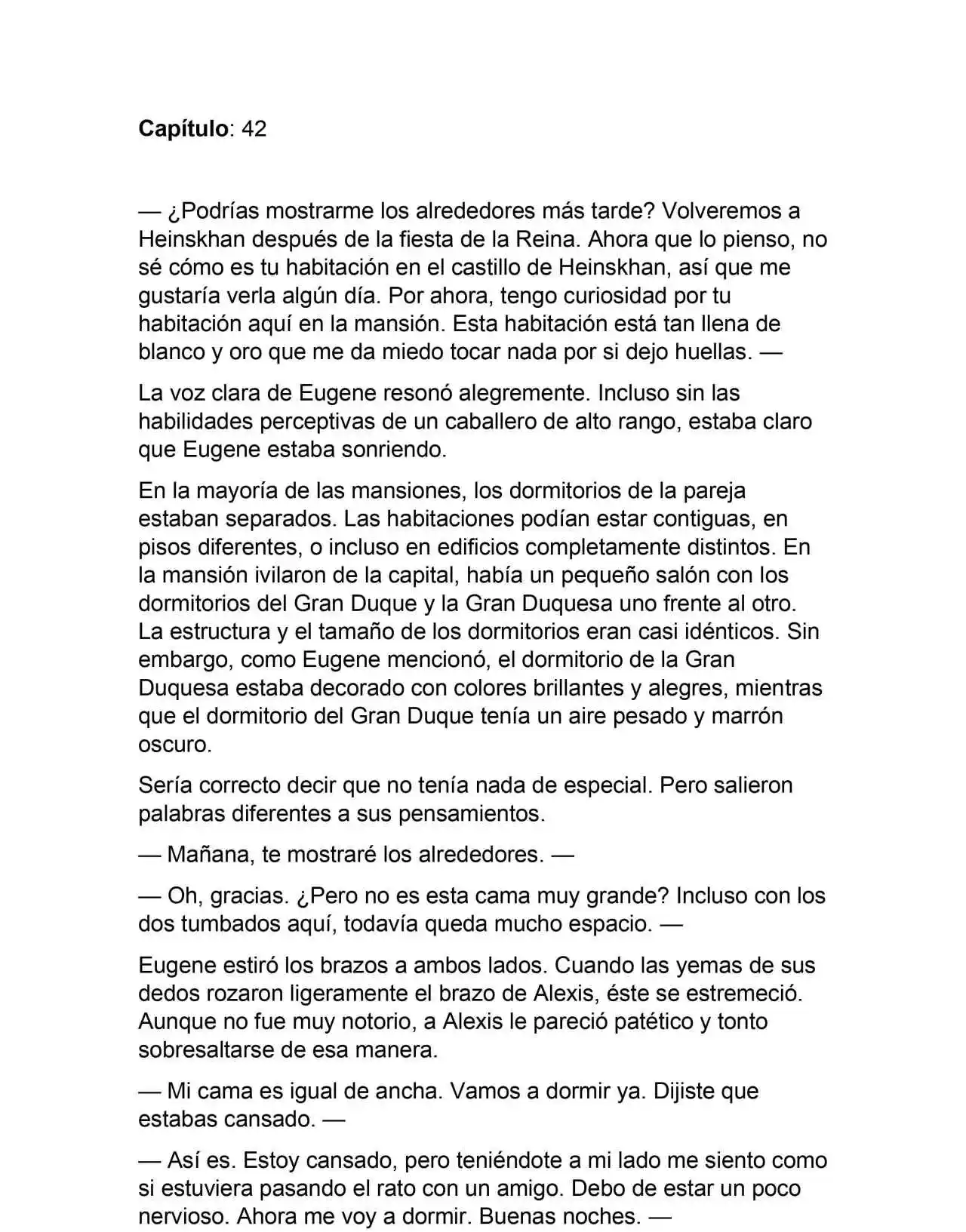 Cariño, Cariño, Cariño (Novela: Chapter 42 - Page 1