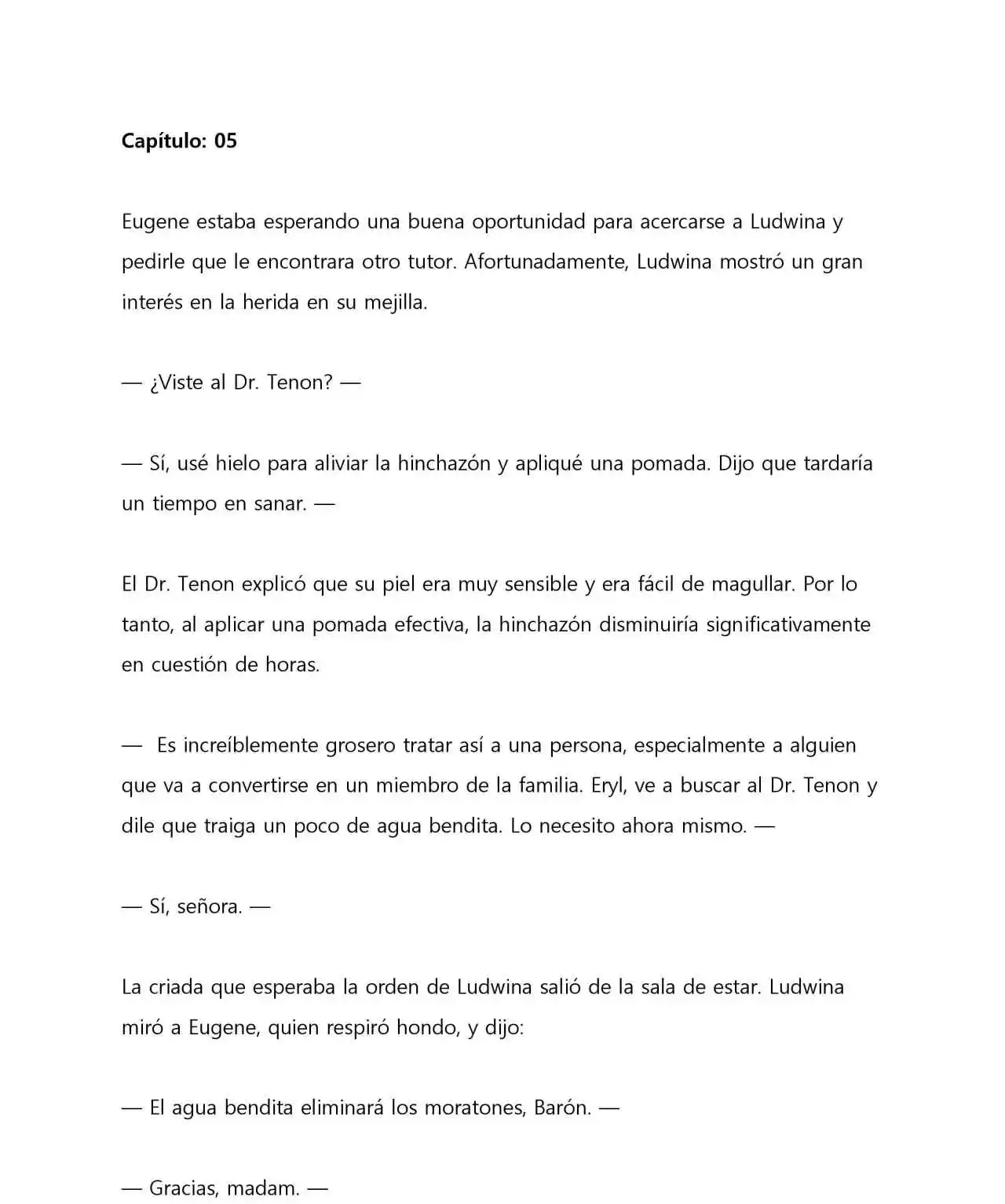 Cariño, Cariño, Cariño (Novela: Chapter 5 - Page 1