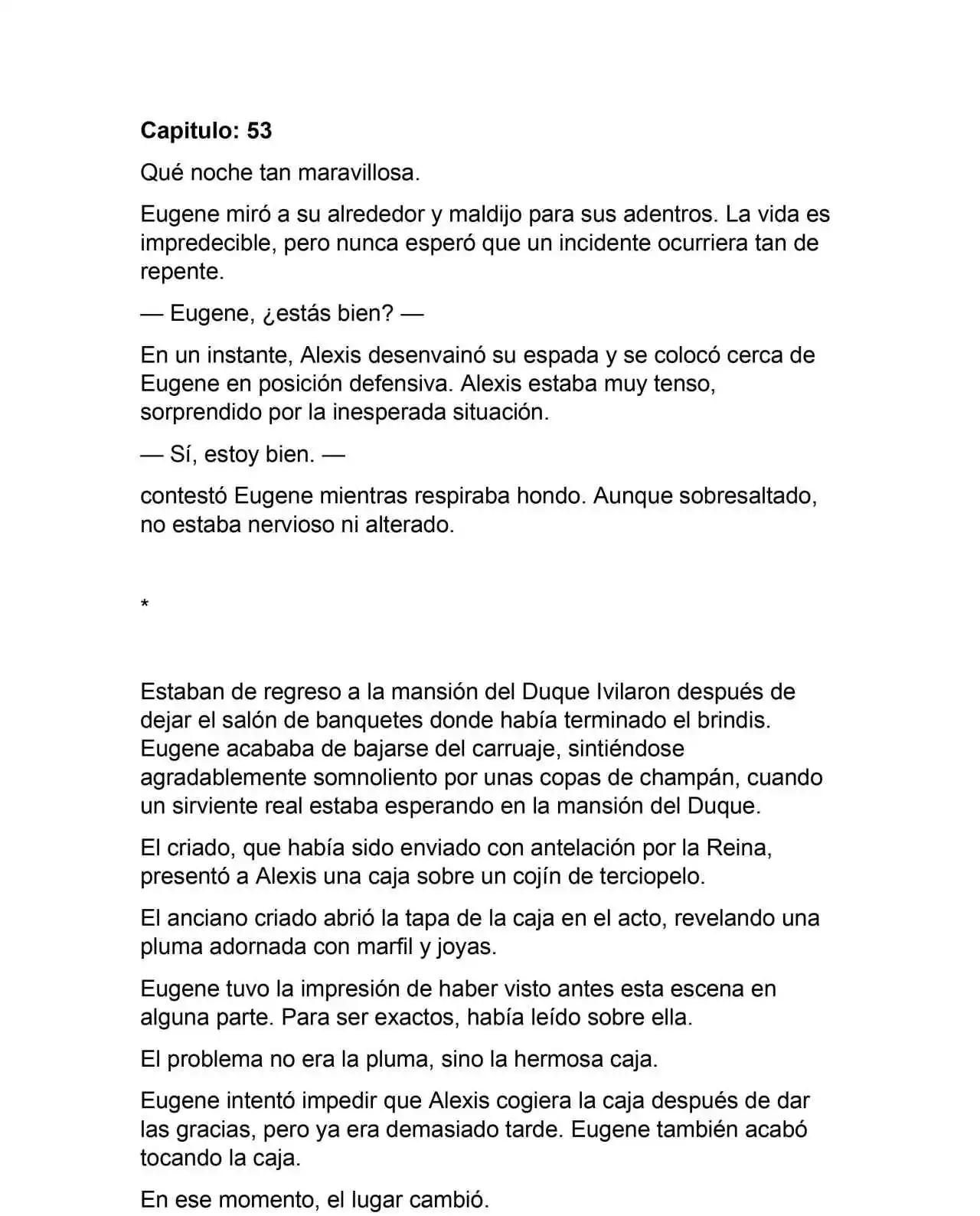 Cariño, Cariño, Cariño (Novela: Chapter 53 - Page 1